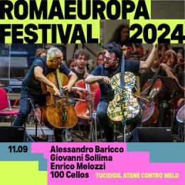 All’Auditorium Parco della Musica lo scrittore Alessandro Baricco porta in scena Tucidide