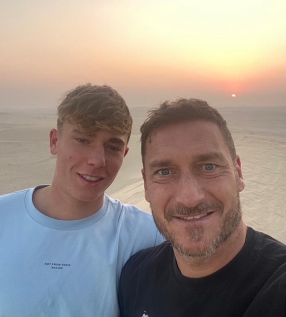 Cristian Totti vittima di bodyshaming dopo la gara con l’Olbia, parla papà Francesco
