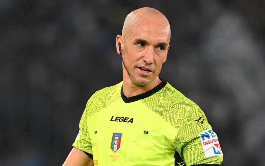 Roma, sarà Michael Fabbri ad arbitrare la sfida con l’Atalanta alla New Balance Arena