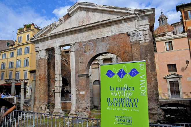 Al Portico d’Ottavia prende il via Monumenti Sonori