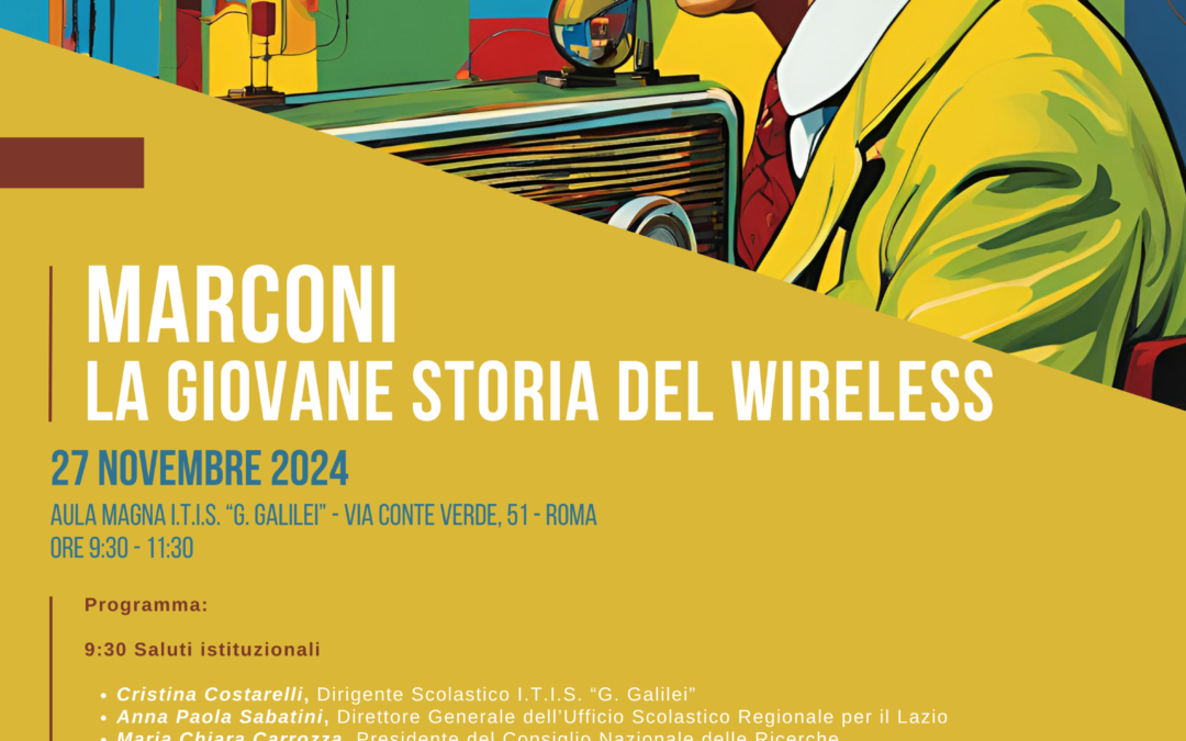 Duemila studenti a Roma per l’evento di lancio di “Marconi: la giovane storia del wireless”
