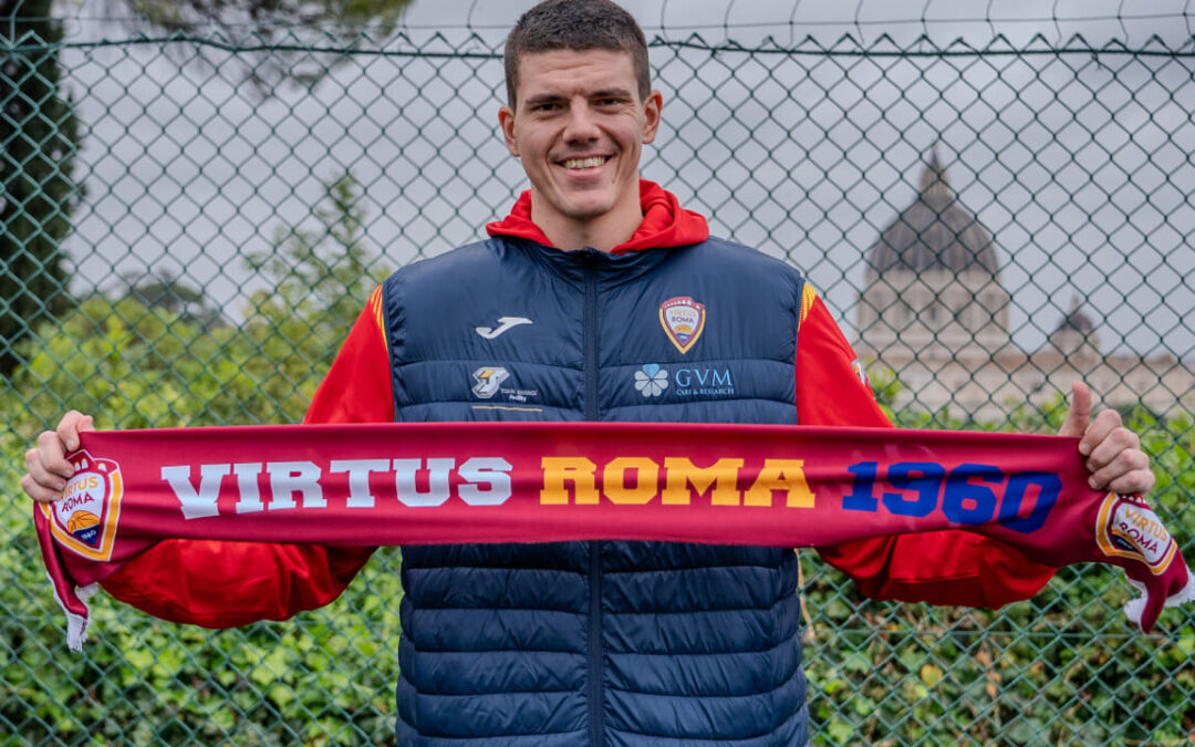 Basket B nazionale, la Virtus Roma ingaggia Radunic. Il 18 dicembre il derby con la Luiss