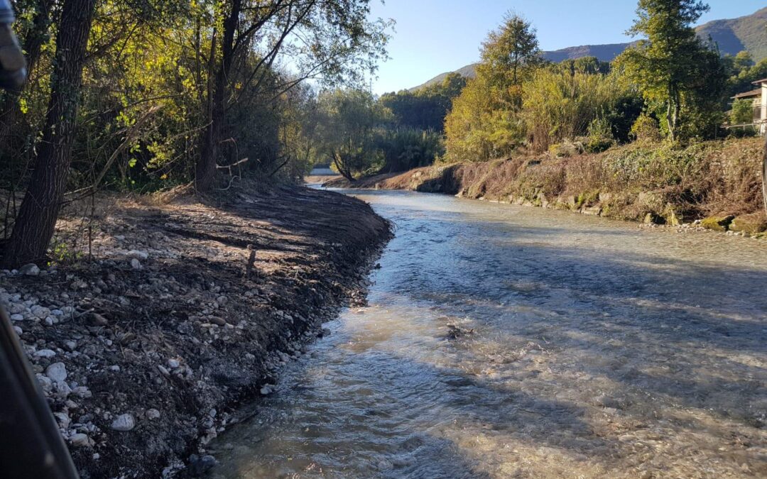 Infrastrutture, iniziati lavori sul fiume Velino. Rinaldi: “Opera necessaria per la sicurezza”