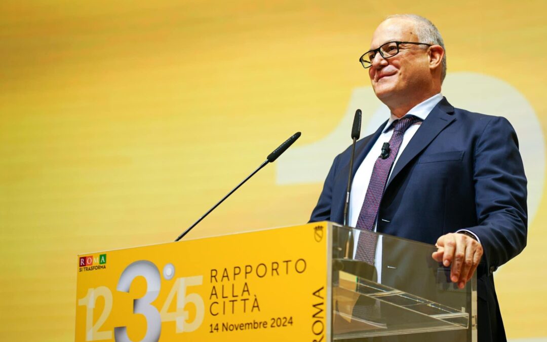Il Sindaco Gualtieri ha presentato il ‘Terzo Rapporto alla Città’: “Insieme ce la faremo”