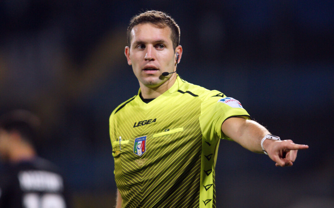 Roma, sarà Matteo Marcenaro di Genova ad arbitrare la gara contro il Cagliari
