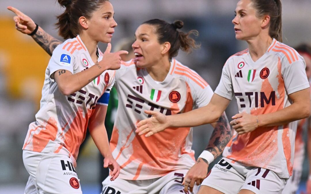 Roma Women, domenica il big match all’Arena Civica di Milano con l’Inter