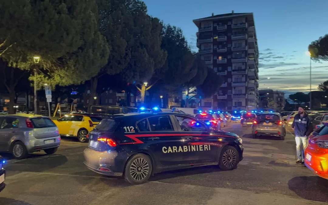 Tor Bella Monaca: in corso operazione straordinaria interforze disposta dal Questore di Roma