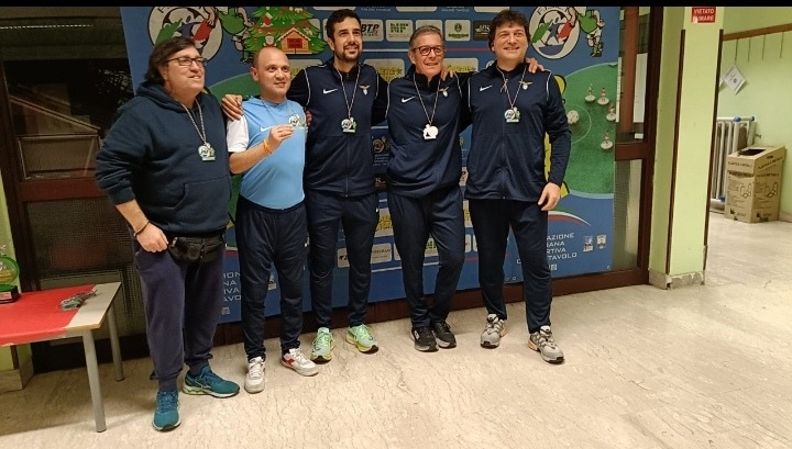 Guerin Subbuteo, Lazio Tfc seconda nel torneo a squadre. Marco Perotti protagonista