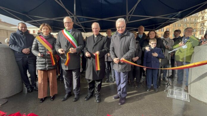 Riaperta Piazza Risorgimento, inaugurata da Gualtieri in vista del Giubileo