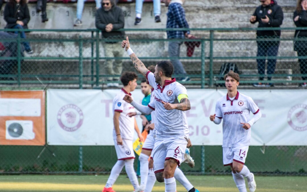 Serie D, Giordani-gol illude il Trastevere che si arrende in casa alla Gelbison: 1-2