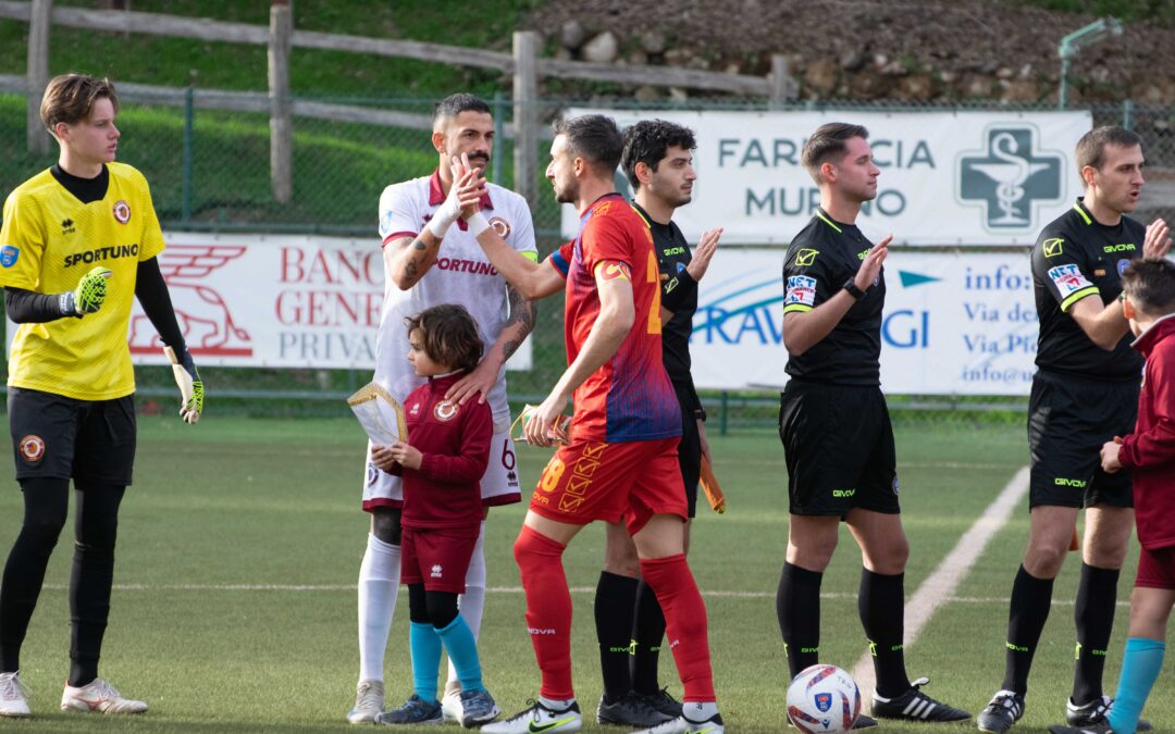 Calcio serie D, Trastevere torna a fare punti: pari casalingo col Guidonia (1-1)