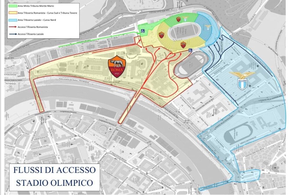 E’ il gran giorno del derby Roma-Lazio. Tutto quello che i tifosi devono sapere