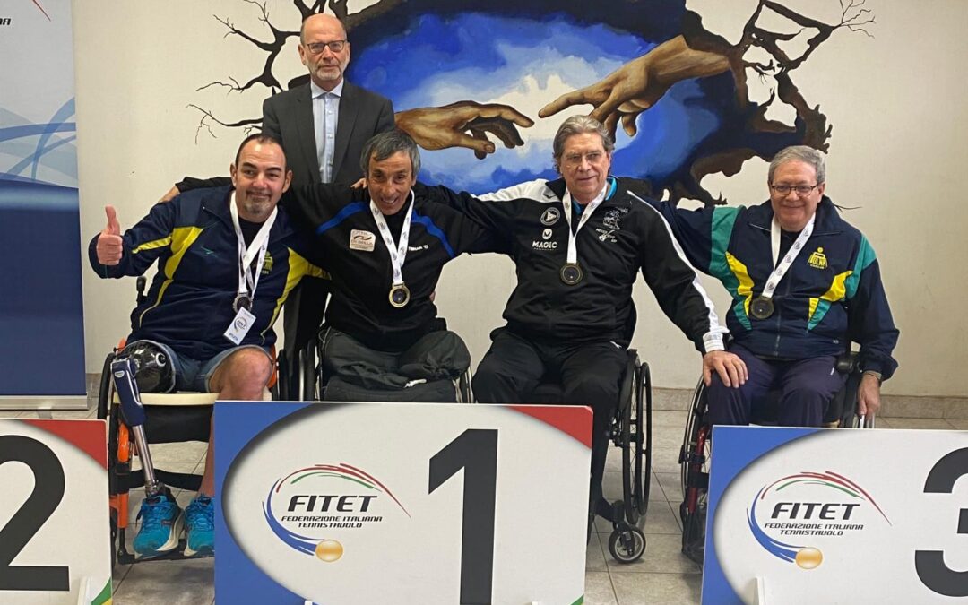 Tennistavolo, nel fine settimana al Liceo Peano il torneo nazionale paralimpico