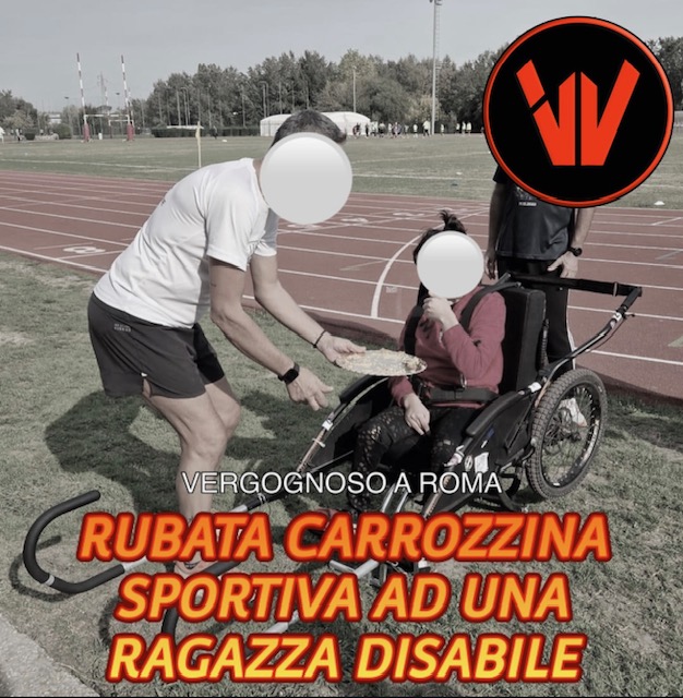 Rubata nella notte sedia a rotelle di una ragazza disabile, l’appello della mamma