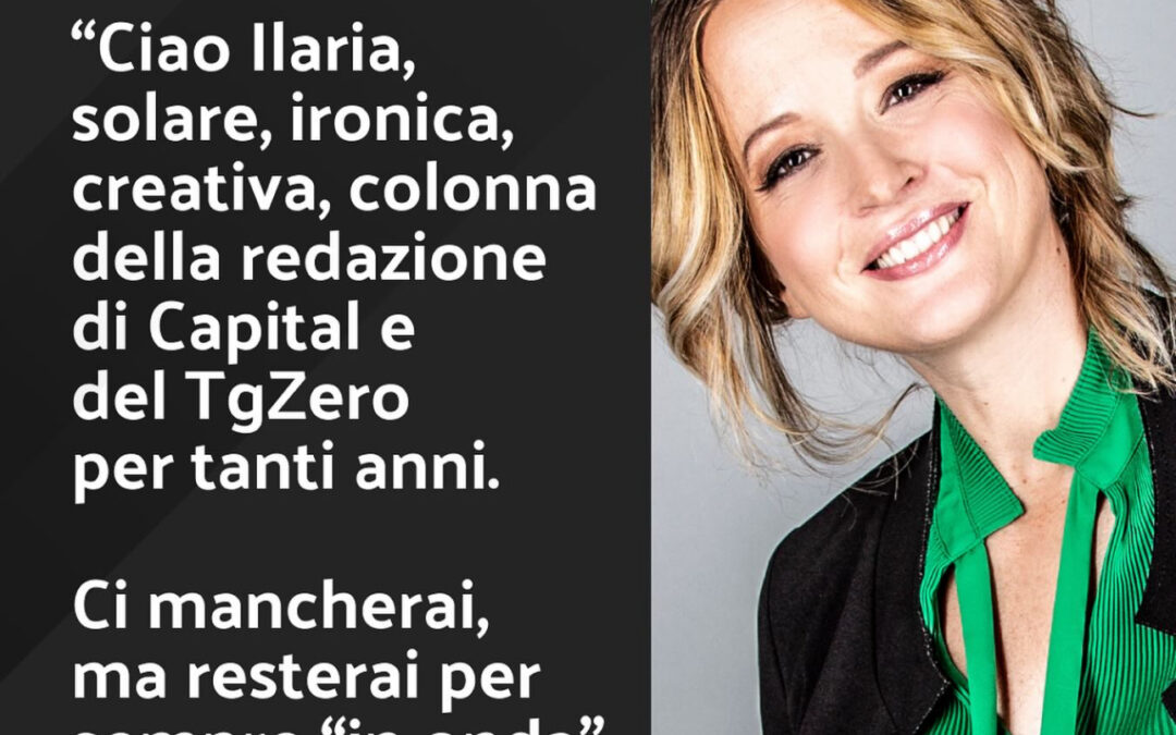 È morta Ilaria Iacoboni, giornalista di Radio Capital, aveva 49 anni