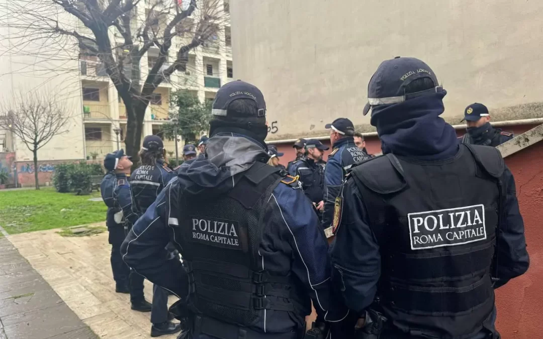 Nuovo blitz al Quarticciolo, oltre 300 agenti in campo