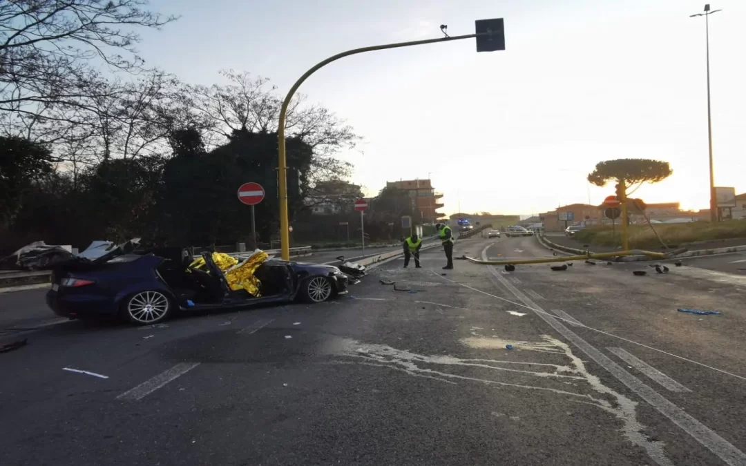 Incidente mortale sulla Tiburtina: muore un 33enne, gravi le due persone che viaggiava con lui