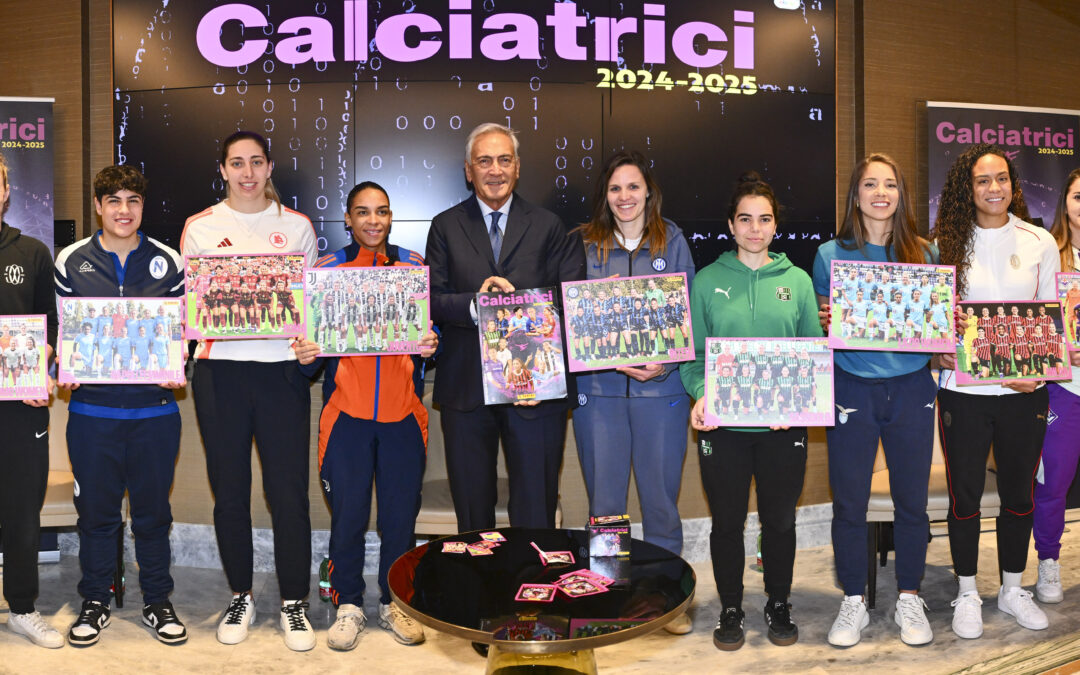 Presentato “Calciatrici 2024-2025”, il primo album Panini della Serie A Femminile