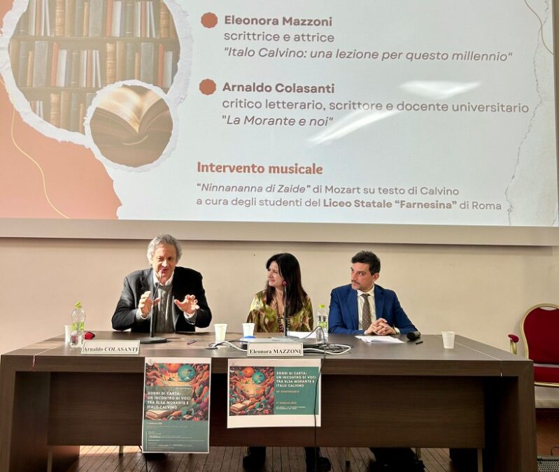 Usr Lazio, inaugurato il concorso per il 40° anniversario di Morante e Calvino