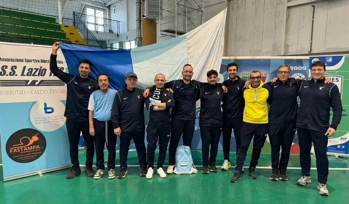La Lazio brilla nelle competizioni di Subbuteo e calcio tavolo