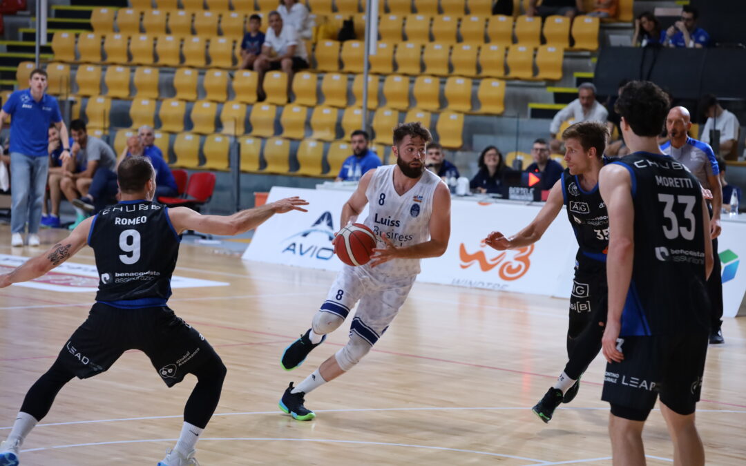 Basket B nazionale, la Luiss Roma espugna il campo di San Severo nel posticipo: 74-70