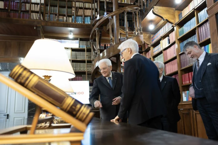 Treccani compie 100 anni, il Presidente Mattarella in visita l’Istituto dell’Enciclopedia Italiana