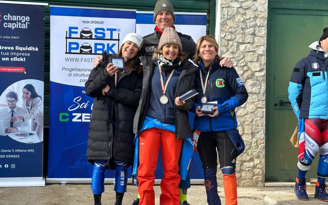 Sci, ad Ovindoli ottimi risultati per master e giovani laziali nello slalom gigante