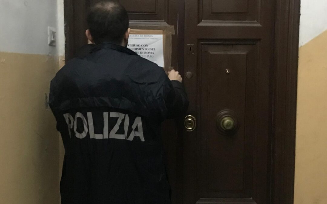 Modalità “self check in” per gli ospiti. La Polizia ordina chiusura a struttura ricettiva