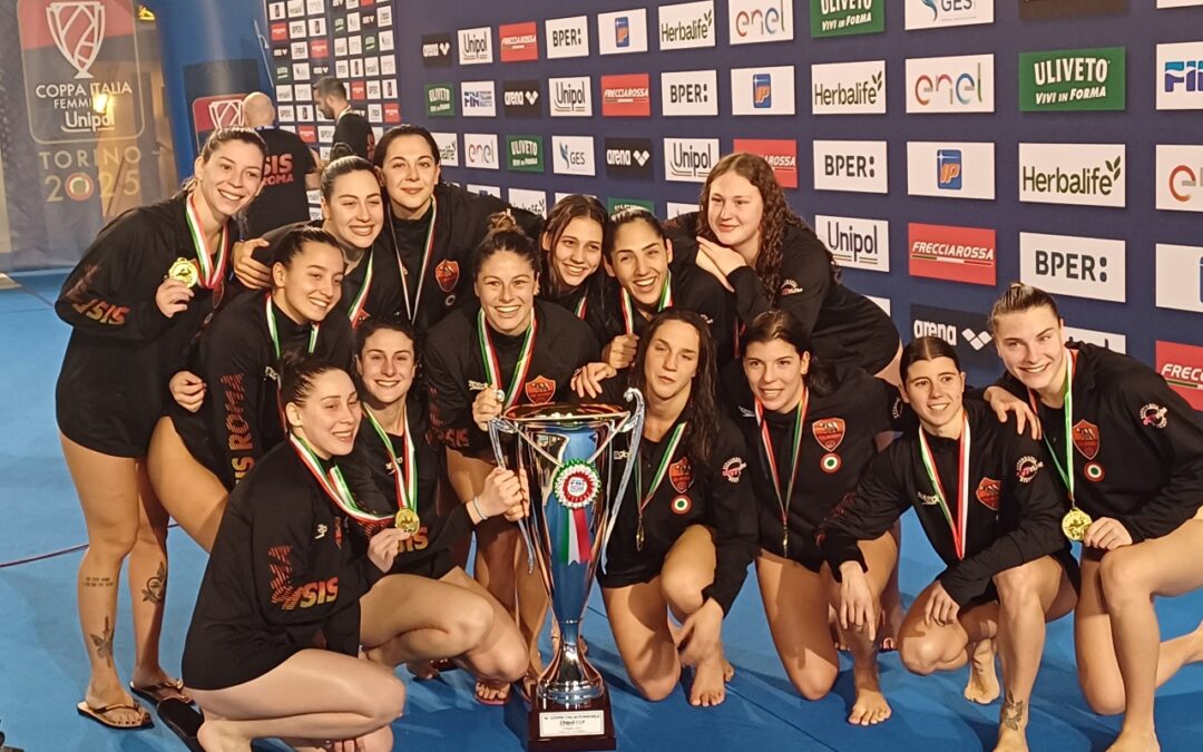 Pallanuoto femminile, la Sis Roma vince la Coppa Italia. Ekipe Orizzonte battuta 10-7