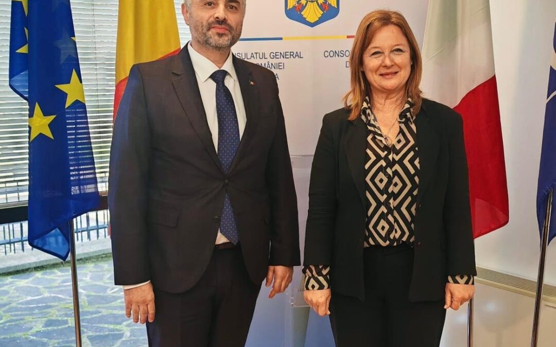 Ciampino: la sindaca Colella incontra il Console generale della Romania Popescu