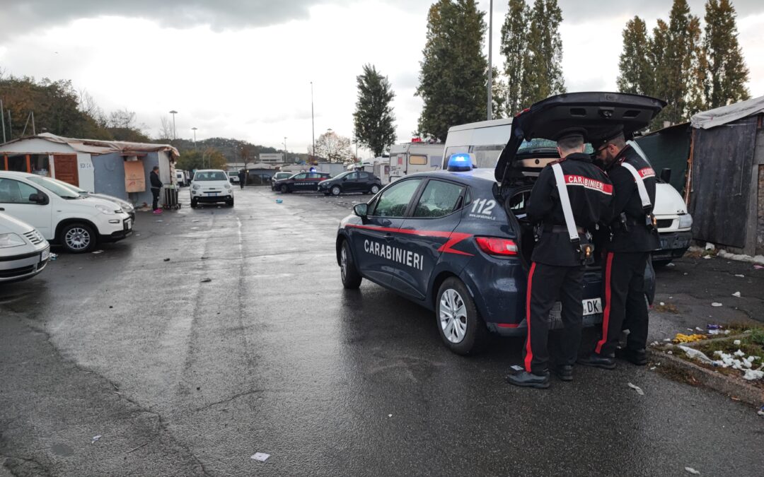 Nuovo blitz dei carabinieri nei campi di via Candoni e via della Vasca Navale