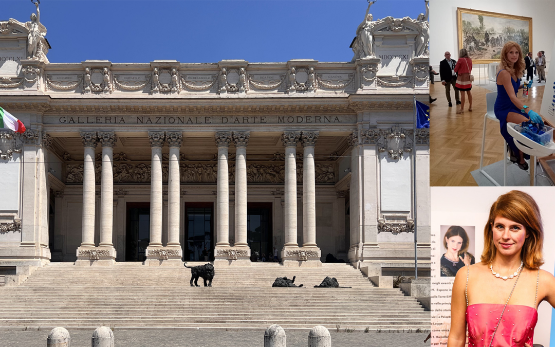 Arte sostenibile e salute mentale alla GNAMC, con Lady Be e gli utenti ASL Roma 2