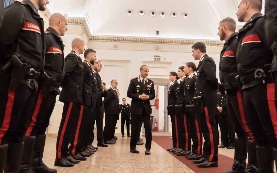 Il comandante generale dell’Arma ha incontrato i carabinieri intervenuti dopo l’esplosione a Monteverde