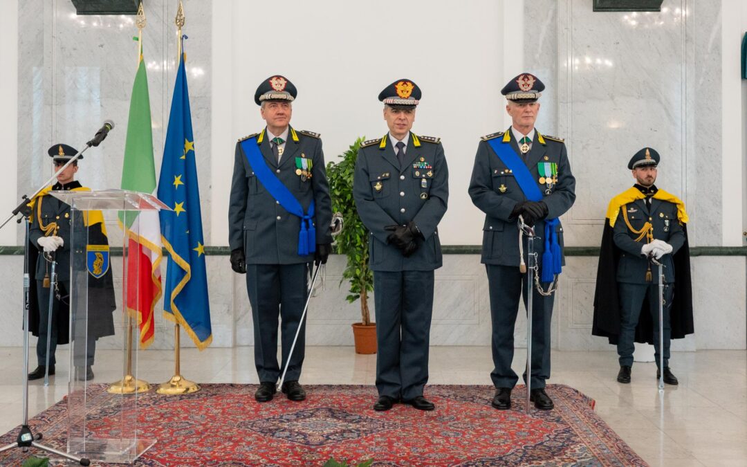 Ostia, cambio al vertice della Scuola di Polizia economico finanziaria della Guardia di Finanza