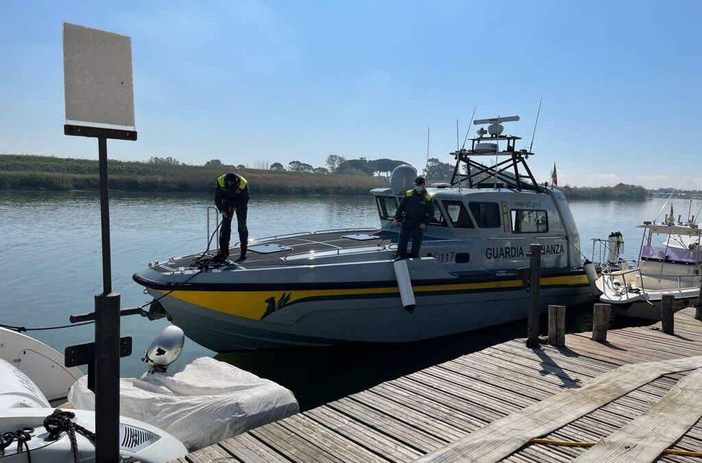 Sequestrata sul Tevere area golenale adibita a cantiere navale e rimessaggio di barche da diporto abusivi