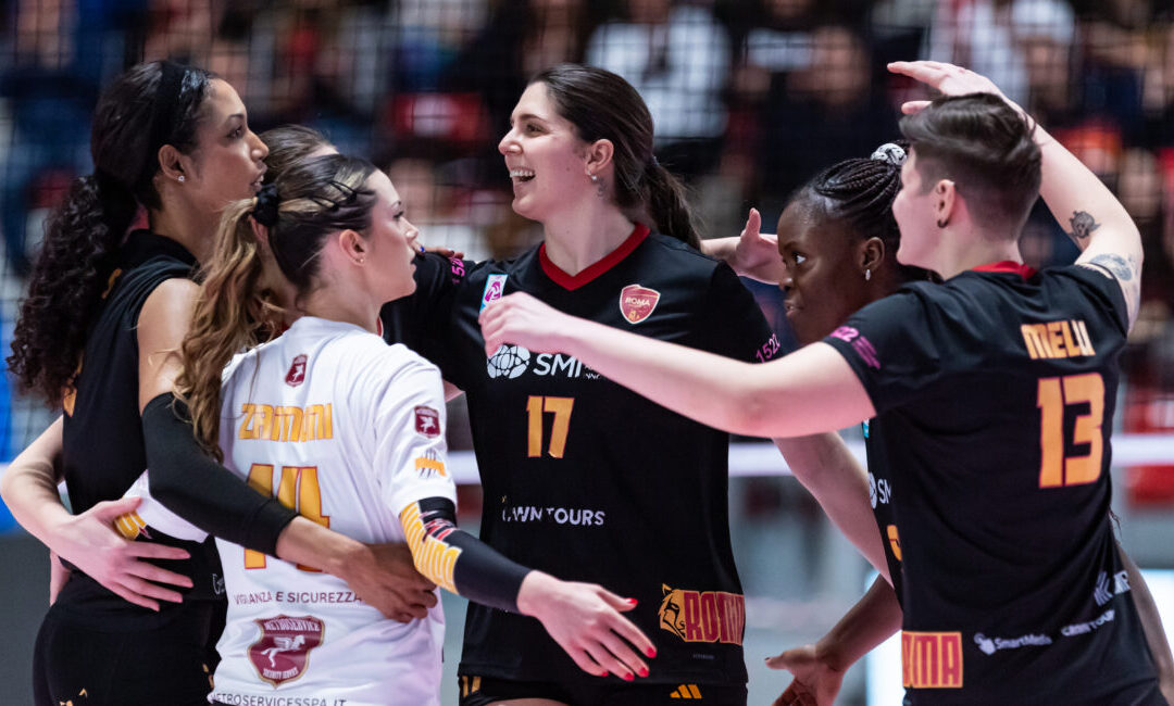 Volley A1 femminile, la Smi Roma a caccia della vittoria-salvezza contro Pinerolo