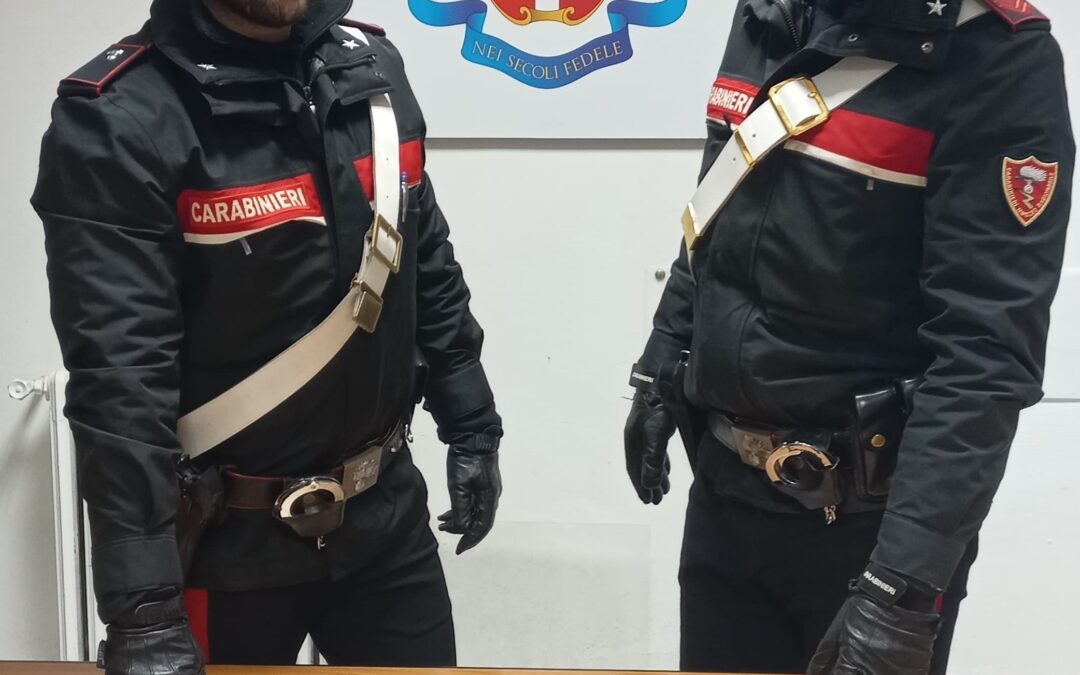Mentana: giovane albanese fermato con 28 dosi di cocaina, arrestato dai Carabinieri