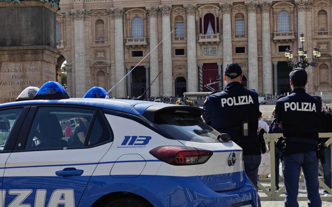 Potenziato controllo del territorio nell’area del Vaticano in vista delle esequie del Santo Padre