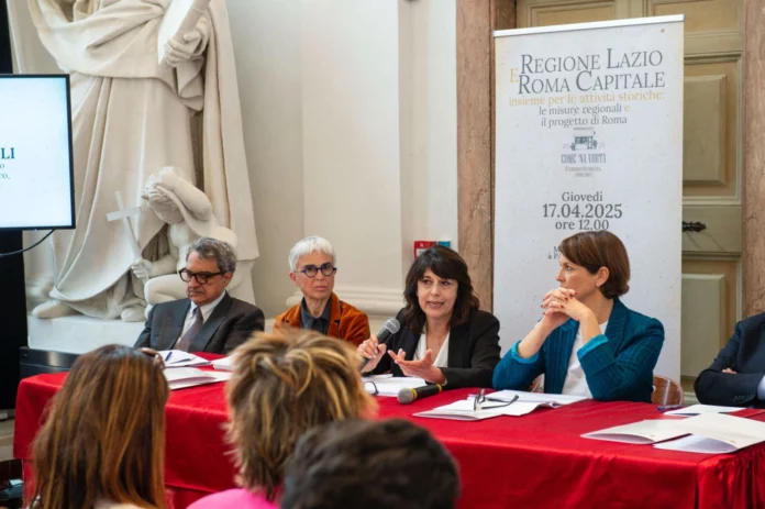 La Regione al fianco di Roma Capitale per le attività storiche