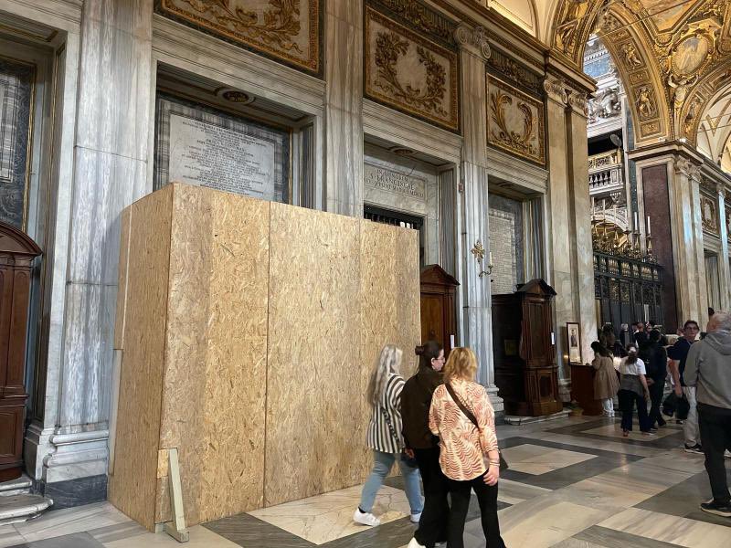 Papa Francesco, lavori alla Basilica di Santa Maria Maggiore: ecco come sarà la tomba