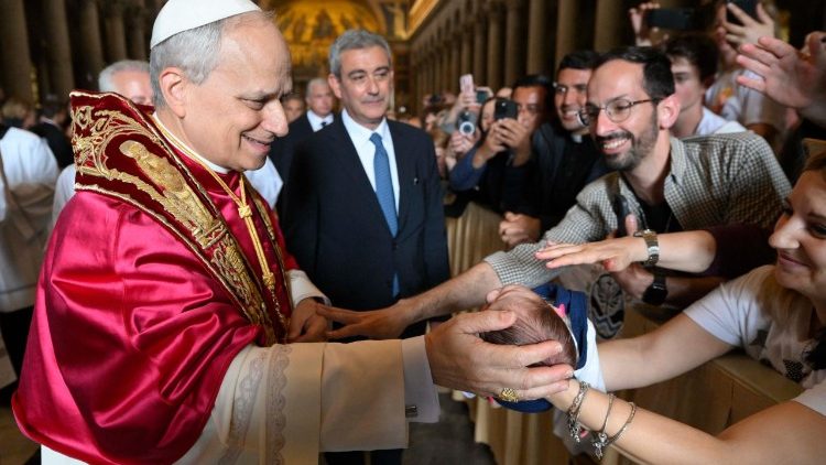 Leone XIV a San Paolo fuori le Mura: coltivare e diffondere la carità