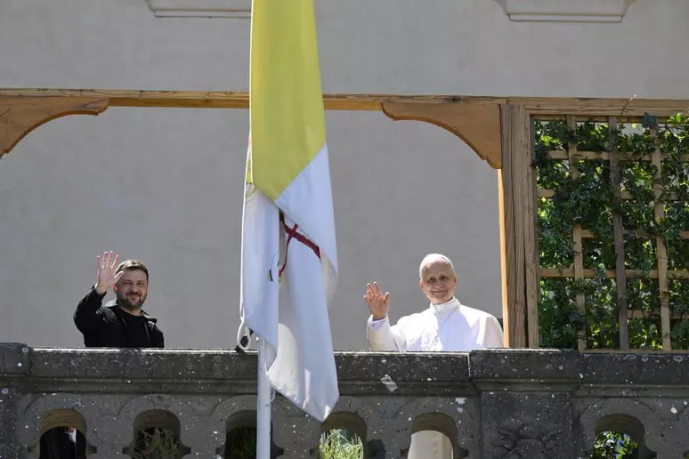 Castel Gandolfo: Papa Leone XIV incontra Zelensky