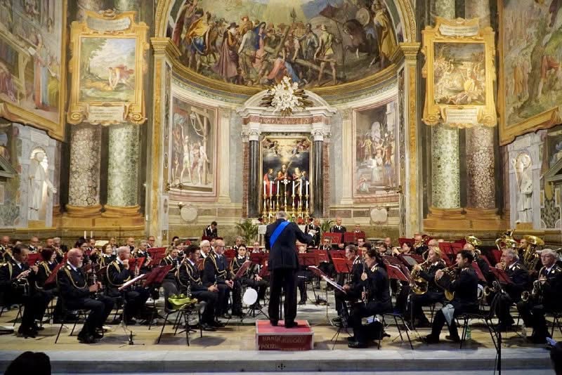 Sacrae Militiae Sonus, successo per l’esibizione della Banda Musicale della Polizia Roma Capitale