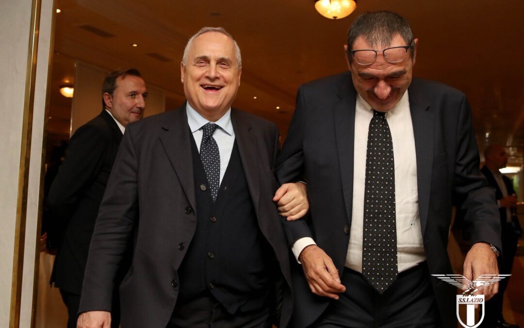 Lazio, nervi tesi tra Sarri e Lotito: non si escludono le dimissioni del tecnico