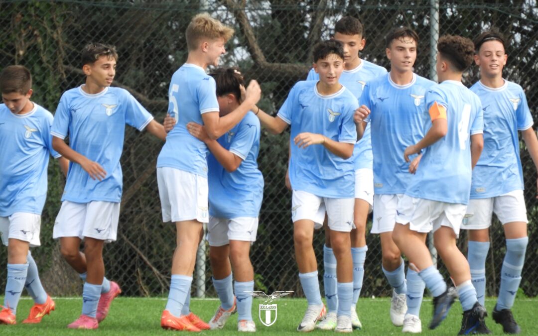 Lazio, cinque vittorie e una sconfitta il bilancio delle squadre giovanili