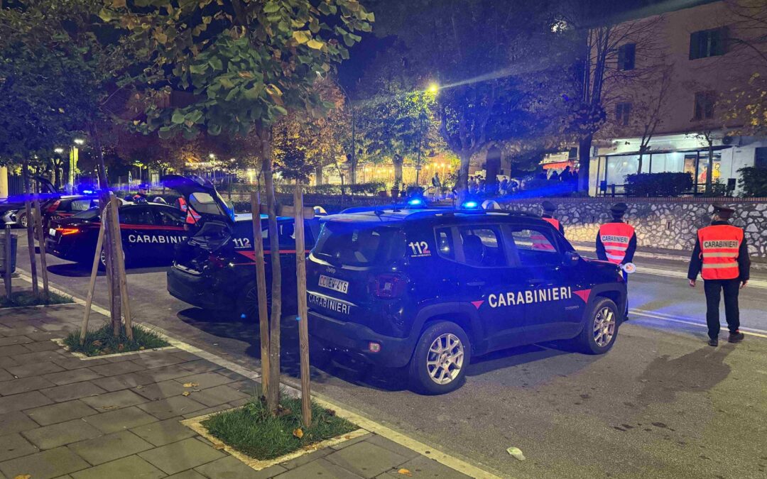 Due arresti, una denuncia e giovani segnalati per uso personale di droga