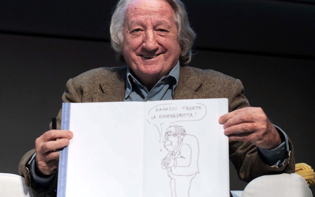 Morto il celebre vignettista Giorgio Forattini, era nato a Roma nel 1931