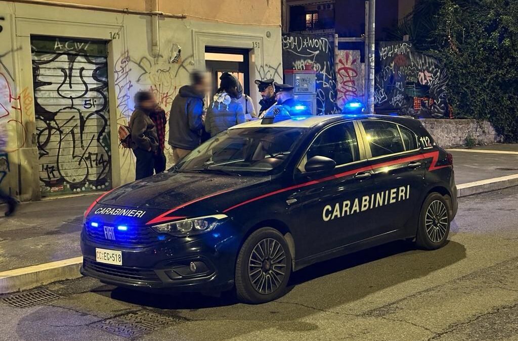 Quartieri Alessandrino, Casilino e Torre Maura: Carabinieri arrestano