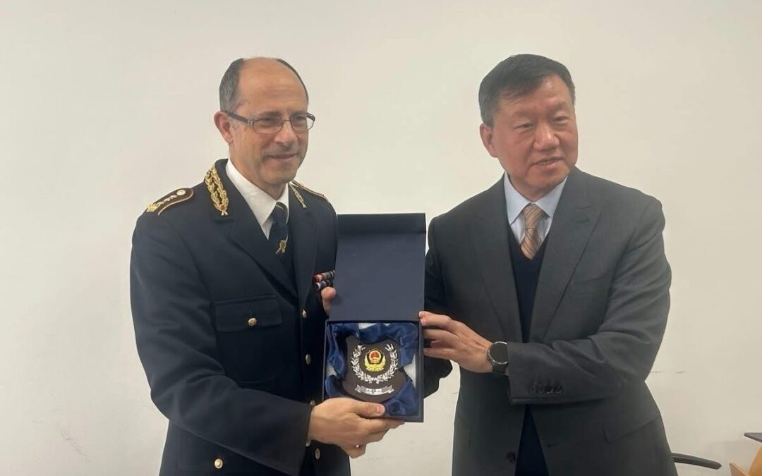 Delegazione “Shanghai Municipal Bureau of Public Security” in visita al Comando della Polizia Roma Capitale