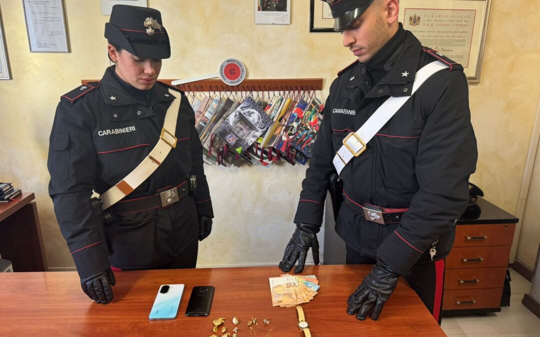 Truffa due anziani con la tecnica del ‘finto nipote’, Carabinieri arrestano 45enne